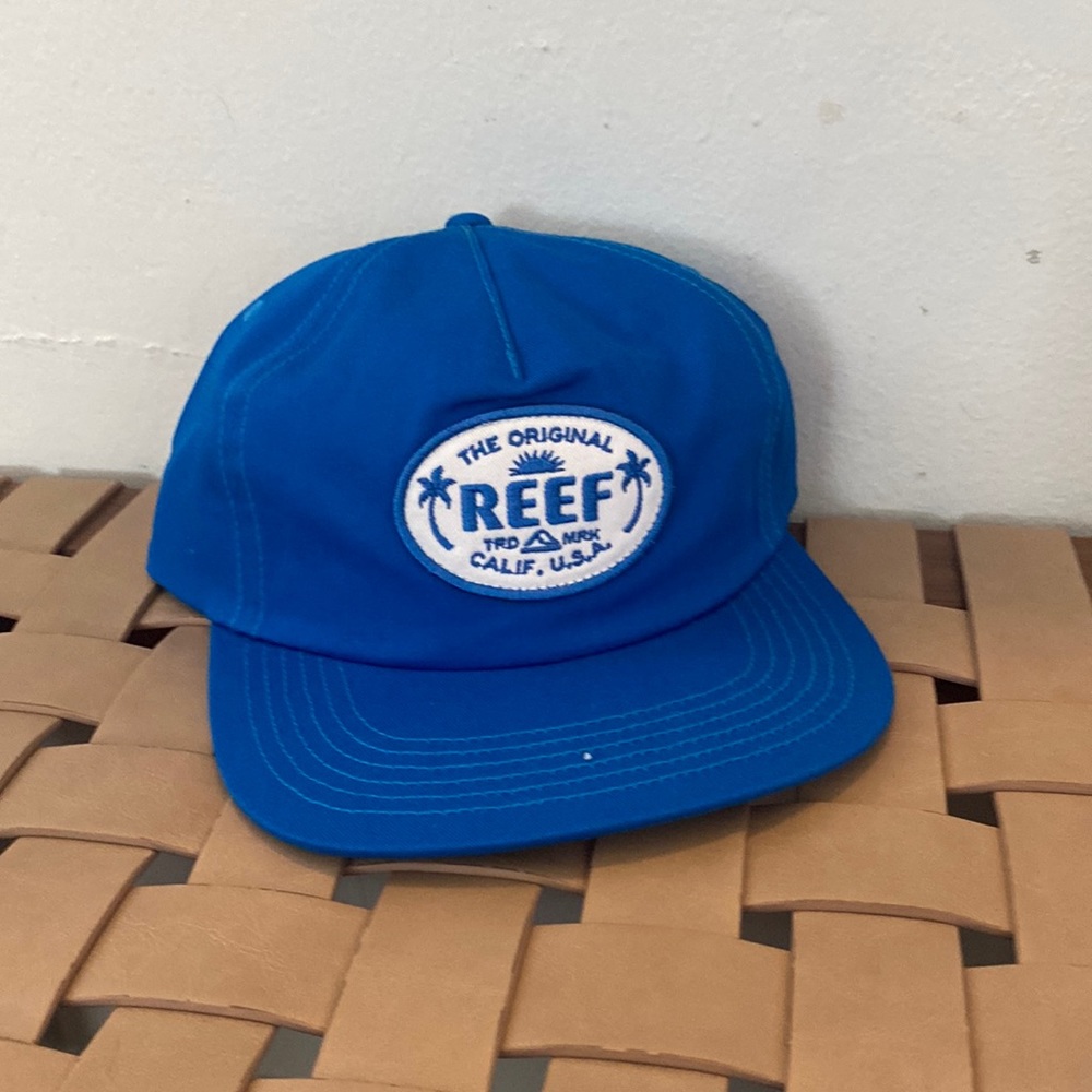 Reef unstructured hat with patch